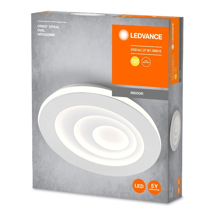 Ledvance - LED Mennyezeti lámpa ORBIS SPIRAL LED/27W/230V