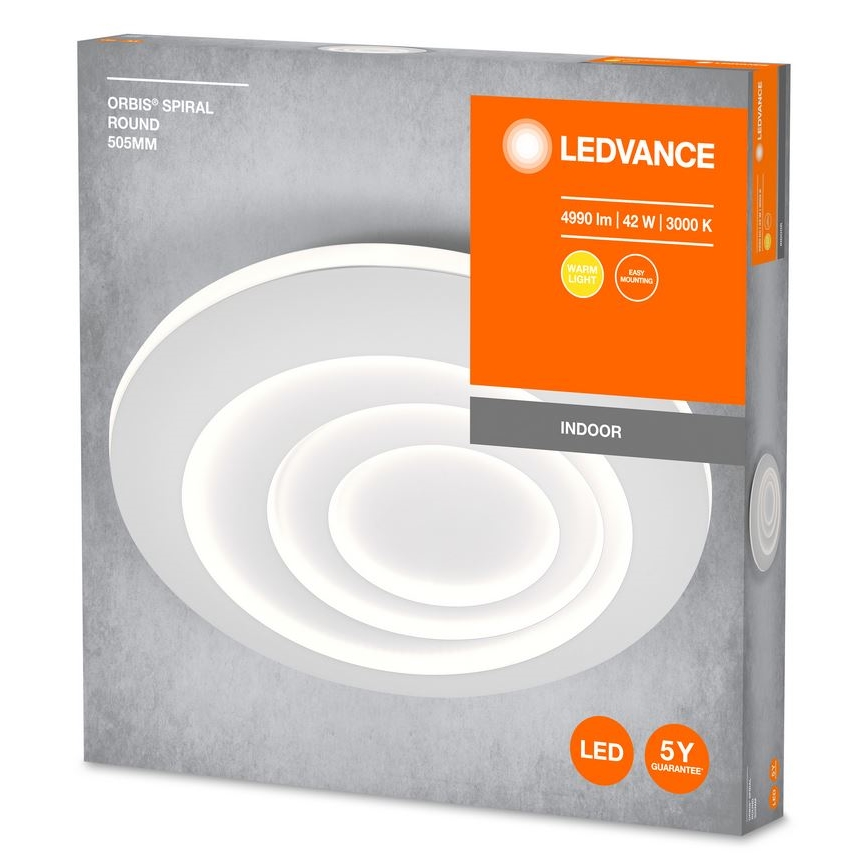 Ledvance - LED Mennyezeti lámpa ORBIS SPIRAL LED/42W/230V