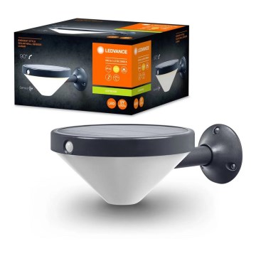 Ledvance - LED Napelemes érzékelős fali lámpa ENDURA LED/4,5W/3,7V 2000 mAh IP44