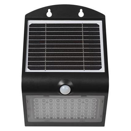 Ledvance - LED Napelemes fali lámpa mozgás és alkonyérzékelővel LEPKE LED/4W/3,7V 2000 mAh IP65