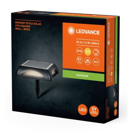 Ledvance - LED Dimmelhető napelemes lámpa ENDURA STYLE SOLAR LED/1,2W/3,7V 2000 mAh IP65