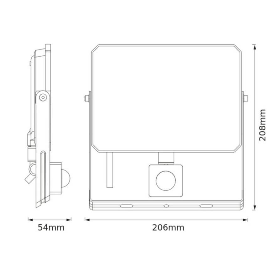 Ledvance - LED-reflektor mozgás- és alkonyatérzékelővel FLOODLIGHT LED/50W/230V 3000K IP65