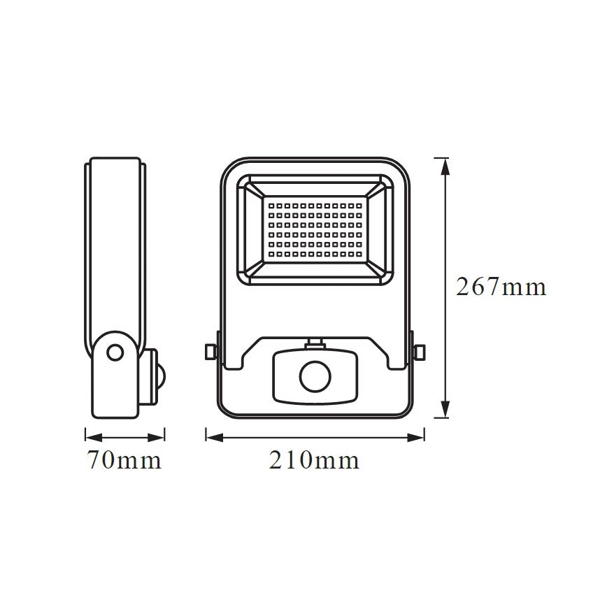 Ledvance - LED Reflektor sérzékelővel ENDURA LED/50W/230V IP44