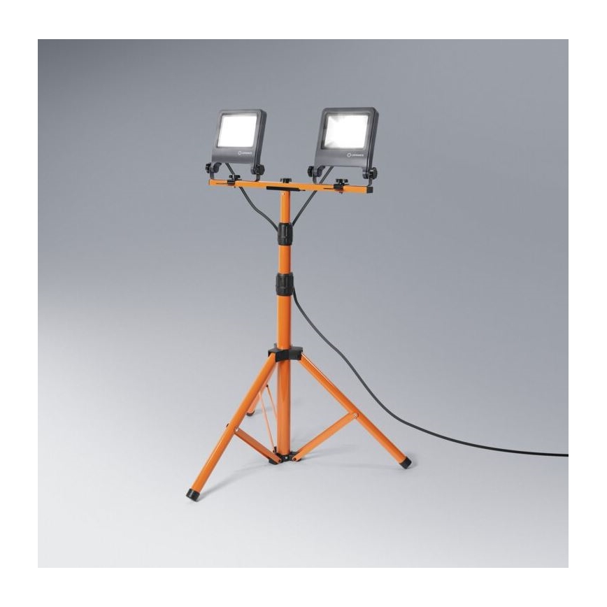 Ledvance - LED Reflektor tartóval TRIPOD 2xLED/30W/230V IP65