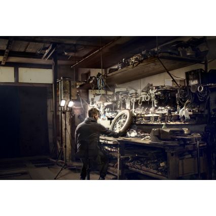 Ledvance - LED Kültéri reflektor tartóval WORKLIGHT TRIPOD 2xLED/20W/230V 6500K IP65