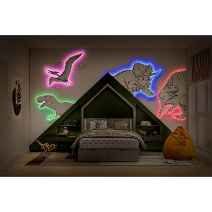 Ledvance - LED RGB dimmelhető FLEX szalag 5m LED/10W/230V + távirányító