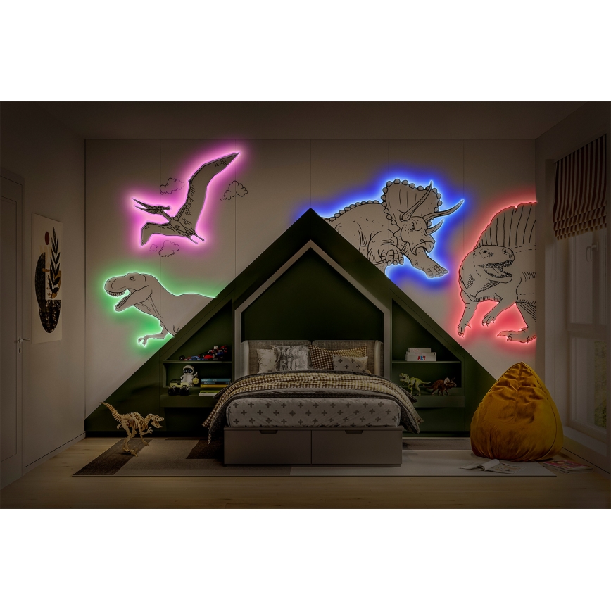 Ledvance - LED RGB dimmelhető FLEX szalag 5m LED/10W/230V + távirányító