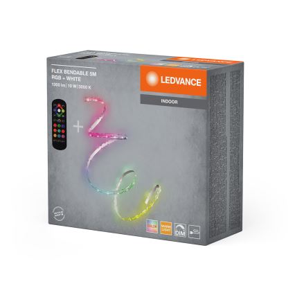 Ledvance - LED RGB dimmelhető FLEX szalag 5m LED/10W/230V + távirányító