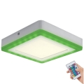 Ledvance - LED RGB dimmelhető mennyezeti lámpa LED/19W/230V + távirányító