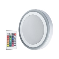 Ledvance - LED RGB dimmelhető mennyezeti lámpa LED/38W/230V + távirányító