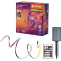 Ledvance - LED RGB dimmelhető napelemes szalag FLEX MAGIC 5m LED/1,6W/3,7V 2000 mAh IP44 + távirányító