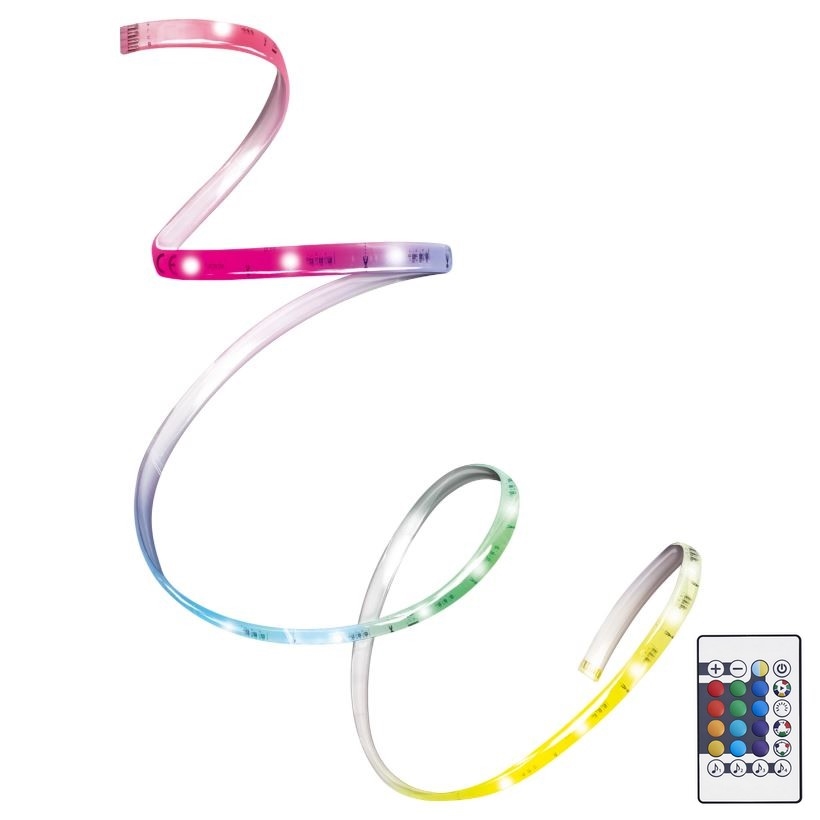 Ledvance - LED RGB Dimmelhető szalag FLEX AUDIO 5m LED/20W/230V + távirányítás