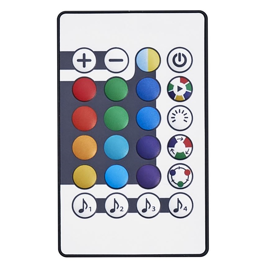 Ledvance - LED RGB Dimmelhető szalag FLEX AUDIO 5m LED/20W/230V + távirányítás