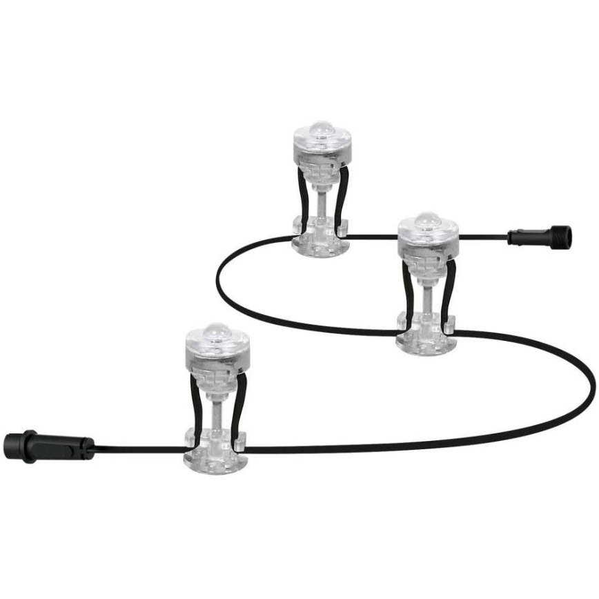 Ledvance - LED RGB kültéri hosszabbító készlet SMART+ DOT 3xLED/0,7W/230V IP65 Wi-Fi