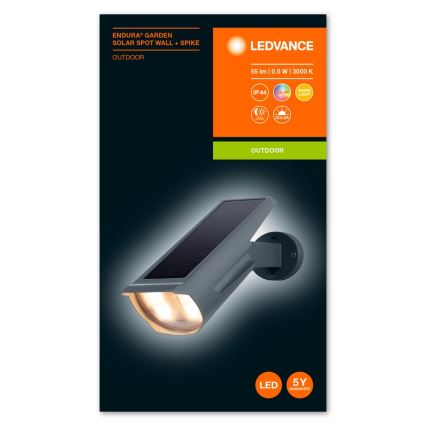Ledvance - LED RGB Napelemes lámpa ENDURA LED/0,5W/3,6V 1200 mAh IP44