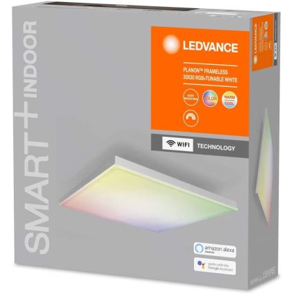 Ledvance - LED RGB+TW Dimmelhető mennyezeti lámpa SMART + FRAMELESS LED/20W/230V 3000K-6500K Wi-Fi