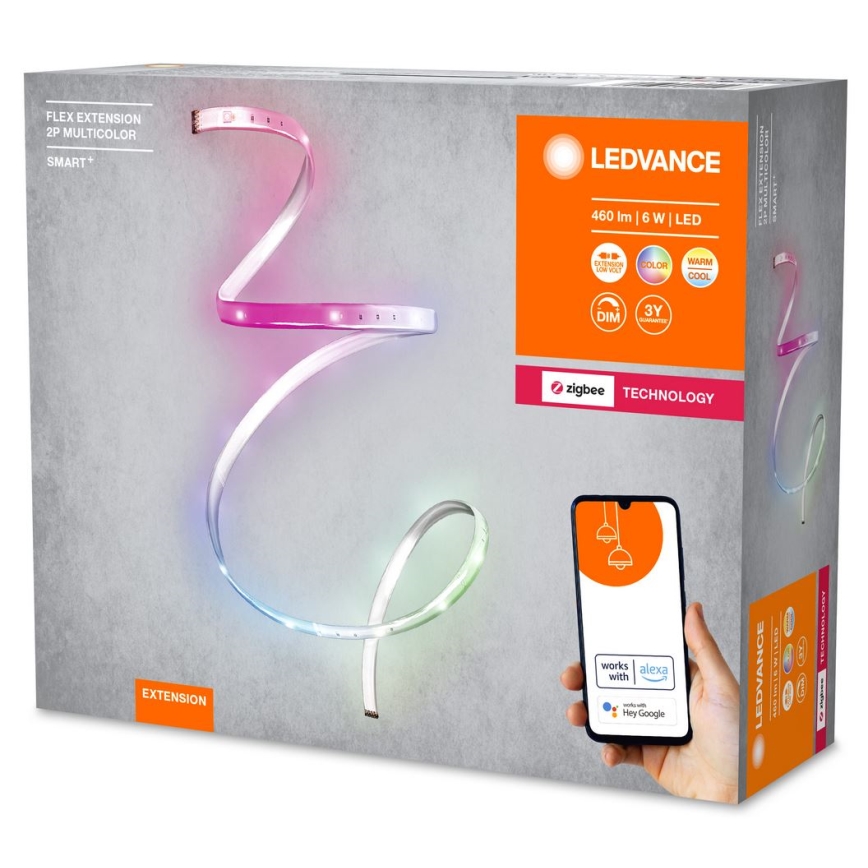 Ledvance - LED RGB+TW Hosszabbító dimmelhető Szalag SMART+ FLEX 1,2m LED/6W/12V