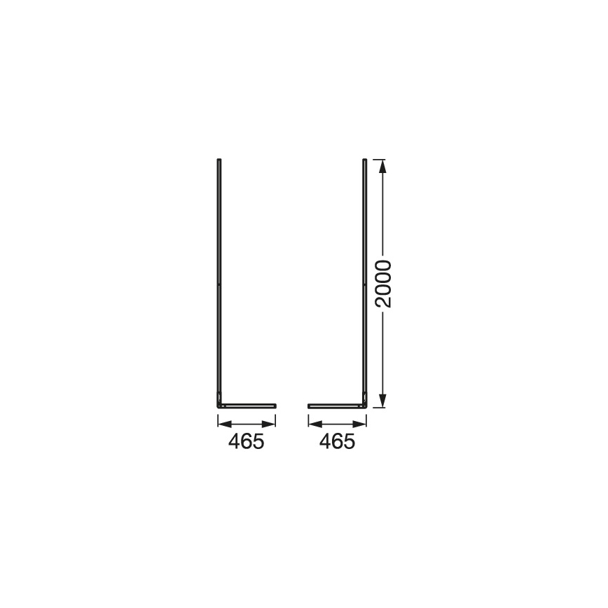 Ledvance - LED RGBW Dimmelhető állólámpa SMART+ FLOOR LED/20W/230V 2700-6500K Wi-Fi fehér + távirányító