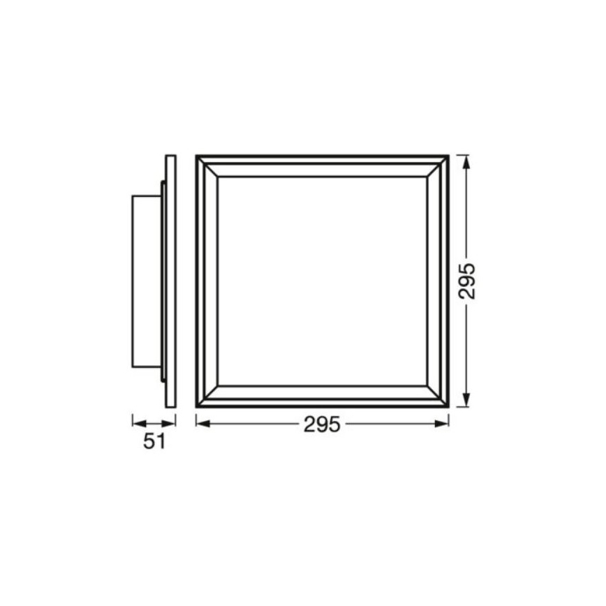 Ledvance - LED RGBW Dimmelhető mennyezeti lámpa SMART+ PLANON LED/18W/230V 2700-6500K Wi-Fi