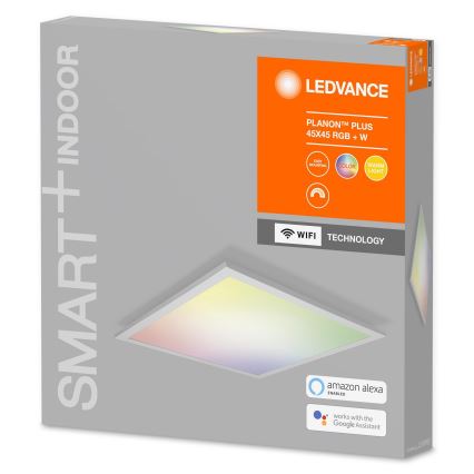 Ledvance - LED RGBW Dimmelhető mennyezeti lámpatest SMART+ PLANON LED/28W/230V 45x45 cm Wi-Fi