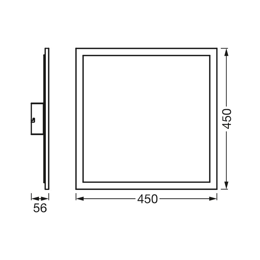 Ledvance - LED RGBW Dimmelhető panel SMART+ PLANON LED/28W/230V 3000-6500K Wi-Fi + távirányító