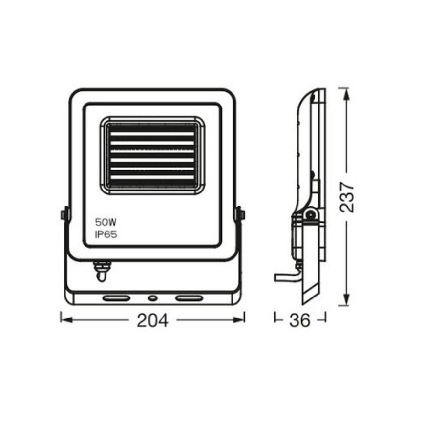 Ledvance - LED RGBW Dimmelhető kültér reflektor SMART+ FLOODLIGHT LED/50W/230V IP65 Wi-Fi