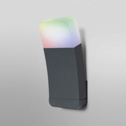 Ledvance - LED RGBW Kültéri fali lámpa SMART + CURVE LED/9W/230V IP44 Wi-Fi