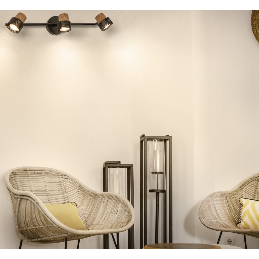 Ledvance - LED Dekorációs spotlámpa DECOR CORK 3xGU10/3,4W/230V