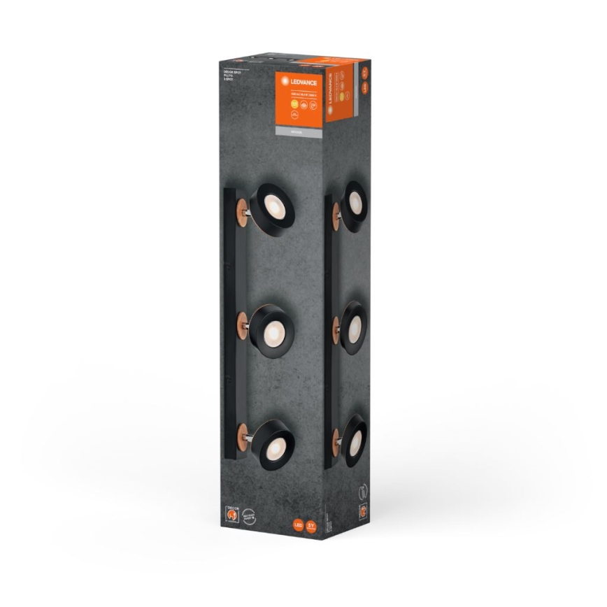 Ledvance - LED Spotlámpa DECOR PLUTO 3xLED/4,8W/230V