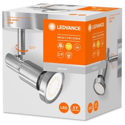 Ledvance - LED Spotlámpa SPOT 1xGU10/3W/230V