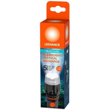 Ledvance - LED Tölthető zseblámpa FLASHLIGHT LED/3,2W/5V 1500mAh