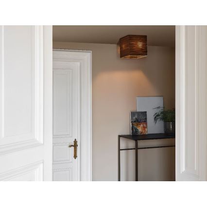 Ledvance - Mennyezeti lámpa DECOR CARDBOARD 1xE27/15W/230V 25x25 cm
