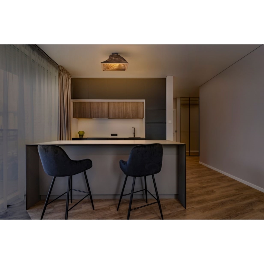 Ledvance - Mennyezeti lámpa DECOR CARDBOARD 1xE27/15W/230V 40x40 cm