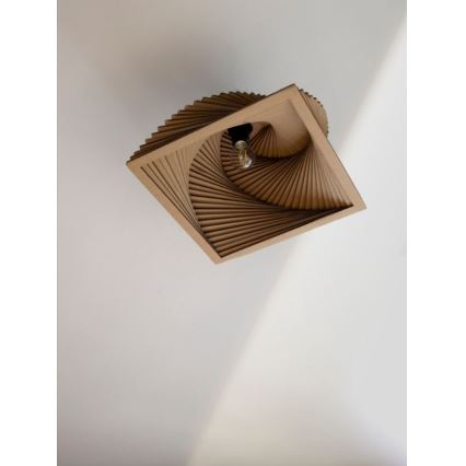Ledvance - Mennyezeti lámpa DECOR CARDBOARD 1xE27/15W/230V 40x40 cm