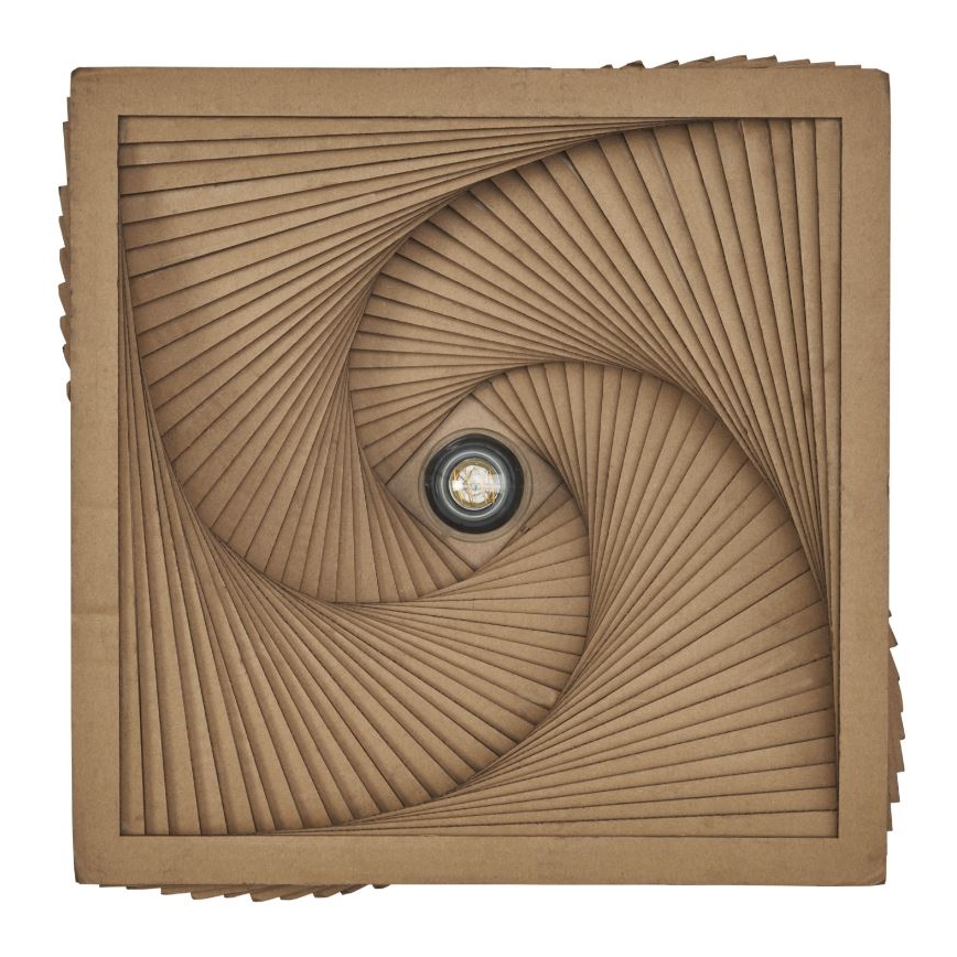 Ledvance - Mennyezeti lámpa DECOR CARDBOARD 1xE27/15W/230V 40x40 cm