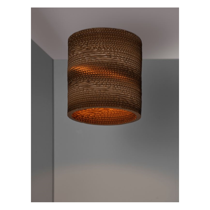 Ledvance - Mennyezeti lámpa DECOR CARDBOARD 1xE27/15W/230V átm. 25 cm
