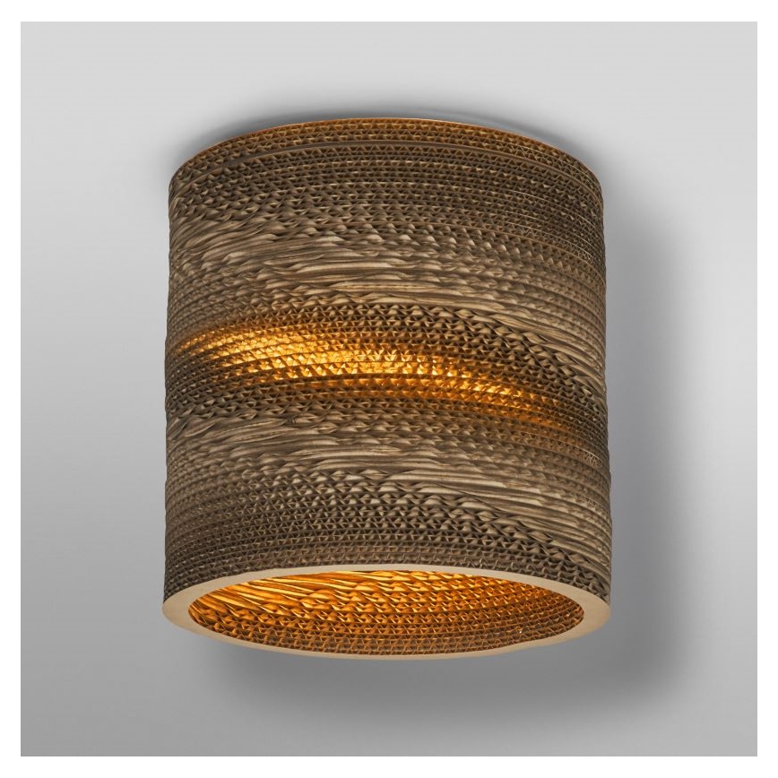 Ledvance - Mennyezeti lámpa DECOR CARDBOARD 1xE27/15W/230V átm. 25 cm