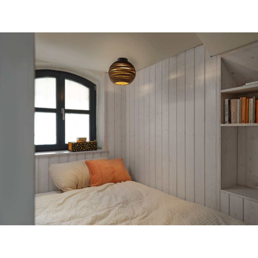 Ledvance - Mennyezeti lámpa DECOR CARDBOARD 1xE27/15W/230V átm. 26 cm