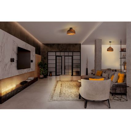 Ledvance - Mennyezeti lámpa DECOR CARDBOARD 1xE27/15W/230V átm. 36 cm