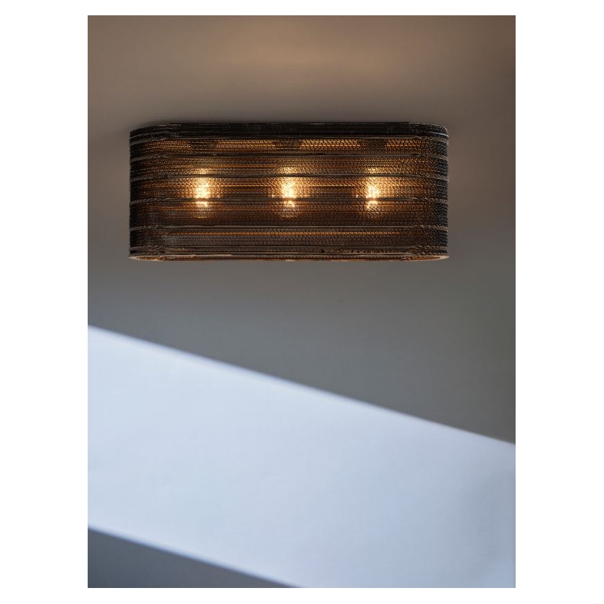 Ledvance - Mennyezeti lámpa DECOR CARDBOARD 3xE27/15W/230V