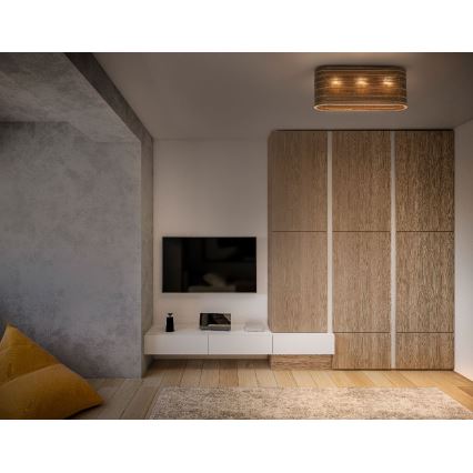 Ledvance - Mennyezeti lámpa DECOR CARDBOARD 3xE27/15W/230V