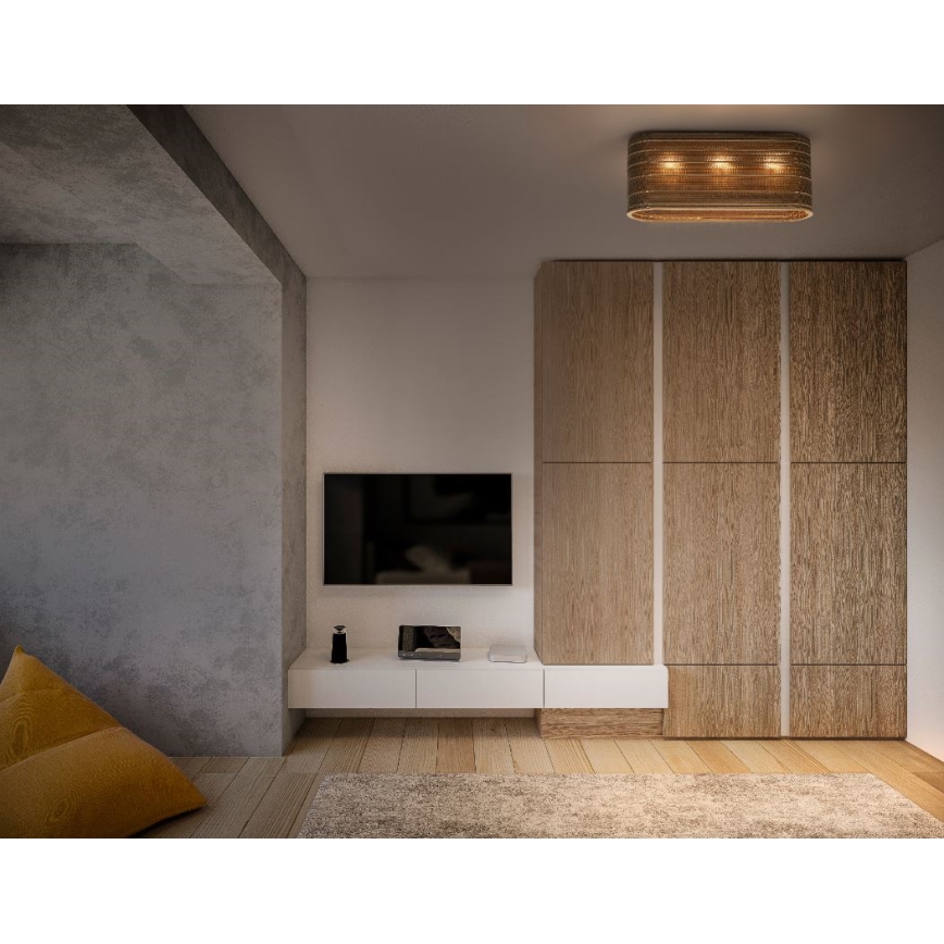 Ledvance - Mennyezeti lámpa DECOR CARDBOARD 3xE27/15W/230V