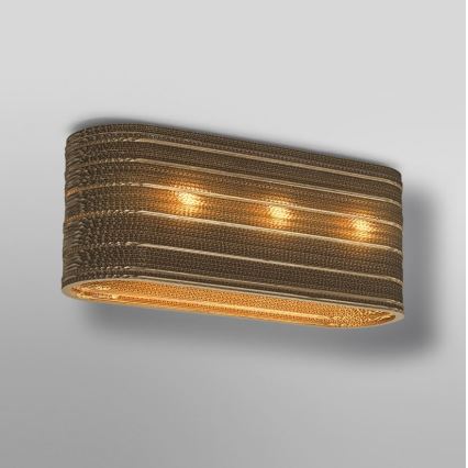 Ledvance - Mennyezeti lámpa DECOR CARDBOARD 3xE27/15W/230V