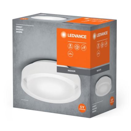 Ledvance - Mennyezeti lámpa ORBIS MADRID 2xE27/10W/230V fehér