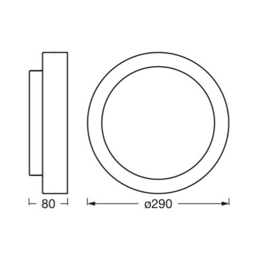 Ledvance - Mennyezeti lámpa ORBIS MADRID 2xE27/10W/230V matt króm