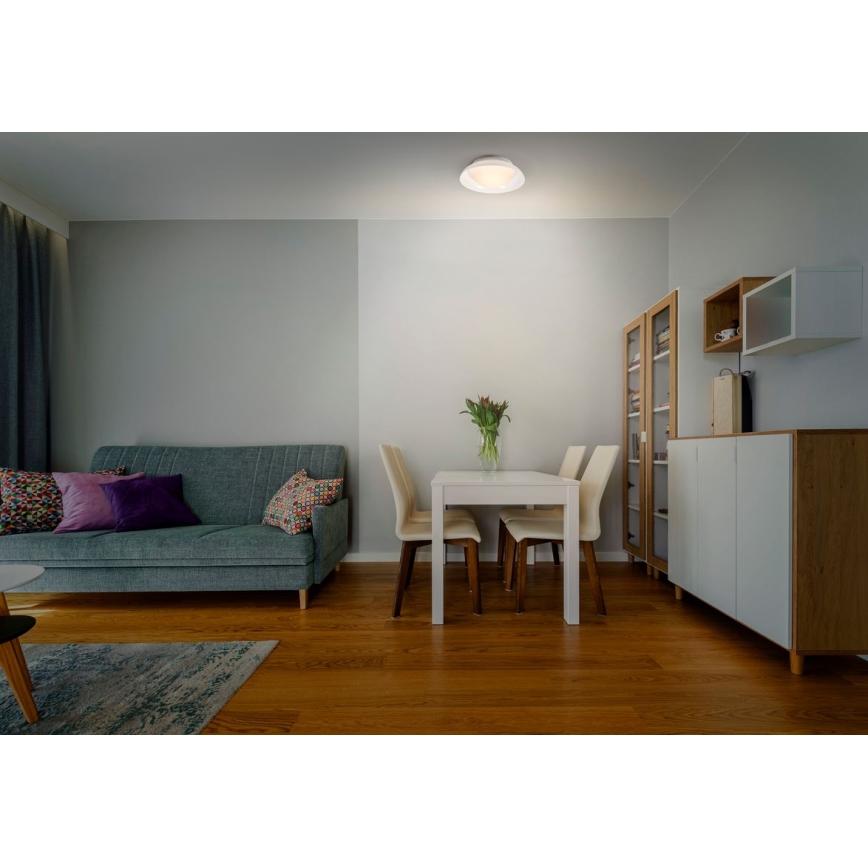 Ledvance - Mennyezeti lámpa ORBIS MILAN 2xE27/10W/230V fehér