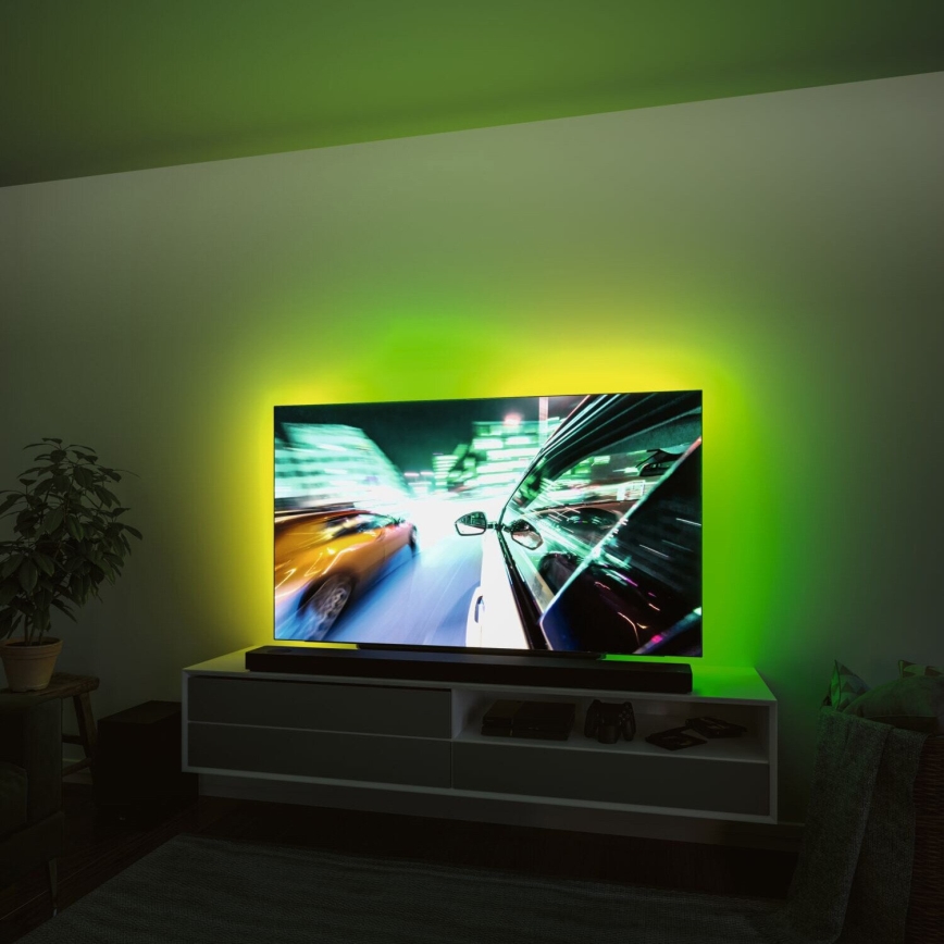 Ledvance - LED RGB állítható fényerejű szalag TV-hez érzékelővel FLEX AUDIO 2m LED/1,8W/5V