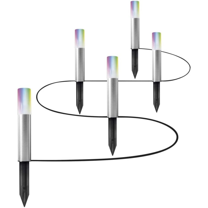Ledvance - SET 5x LED RGBW Kültéri lámpa SMART + MINI 5xLED/5,7W/230V IP65 Wi-Fi