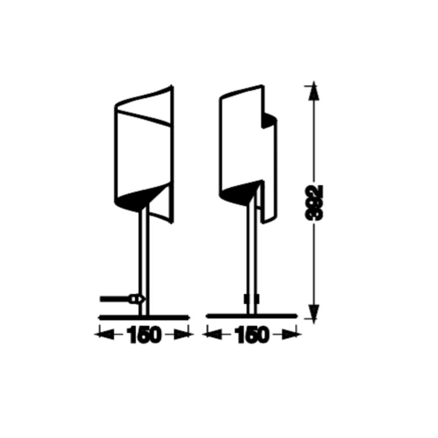 Ledvance - SMART+ DECOR TWIST állítható fényerejű asztali lámpa LED/12W/230V 3000-6500K Wi-Fi fehér