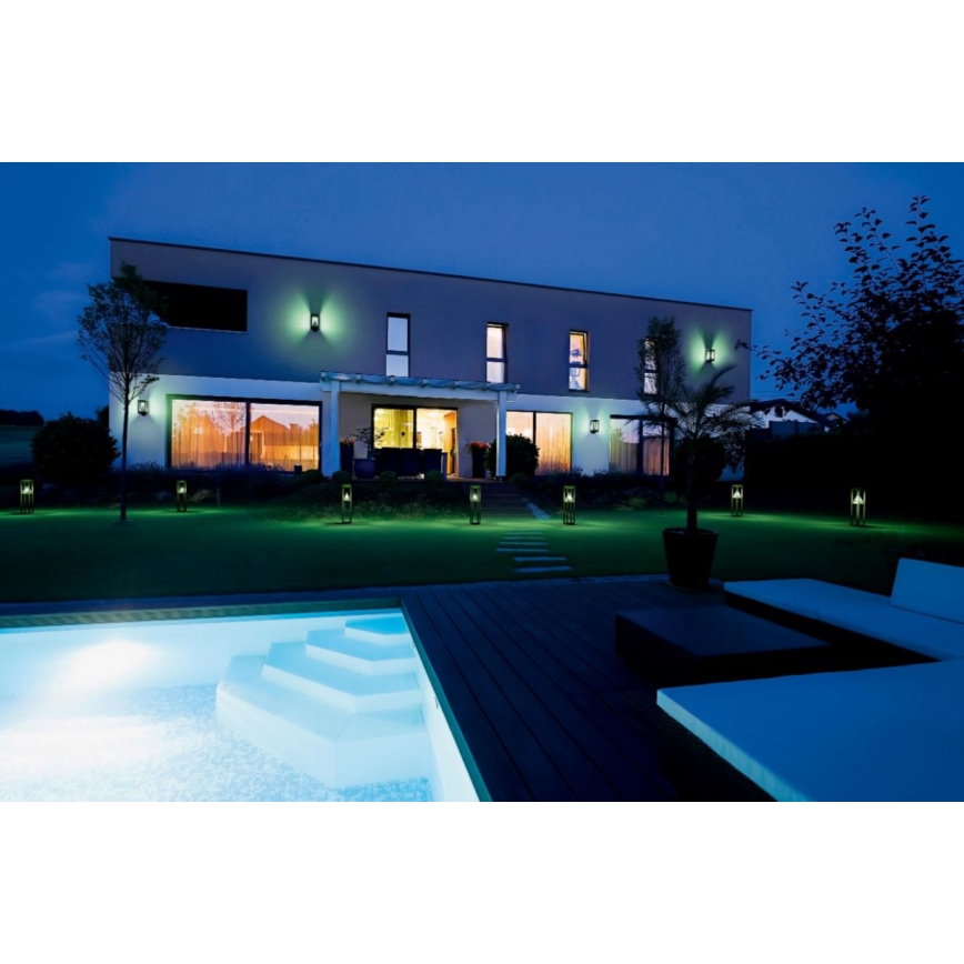 Ledvance - LED RGBW dimmelhető napelemes fali lámpa mozgás- és alkonyatérzékelővel SMART+ ALPS LED/6W/3,7V 2200 mAh 3000K IP44